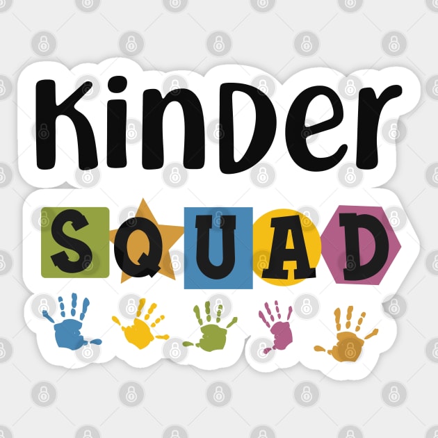 Kinder Squad Sticker by KC Happy Shop